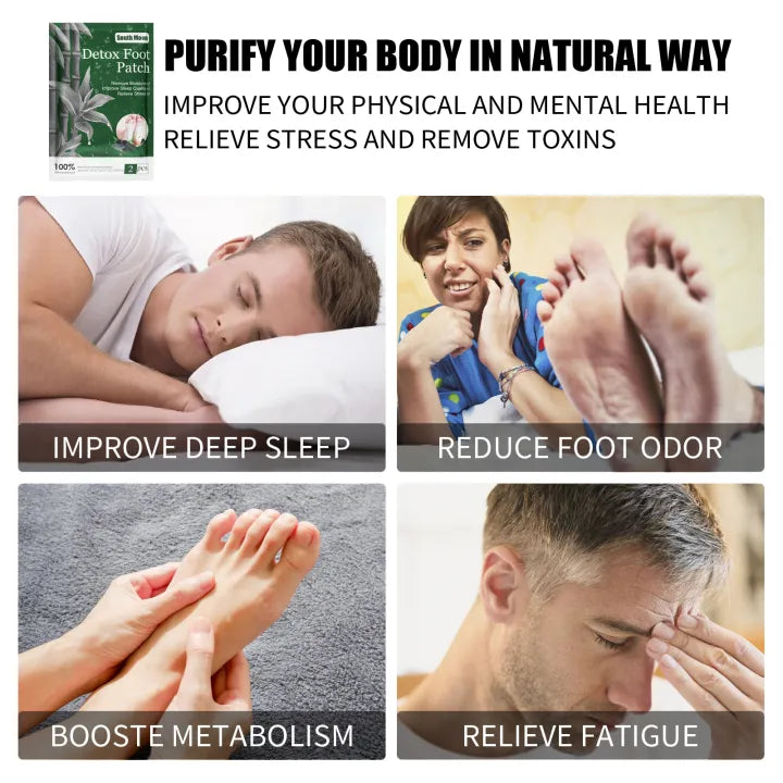 South Moon Wormwood Detox Foot Patch ( BUY 1 GET 1 FREE )