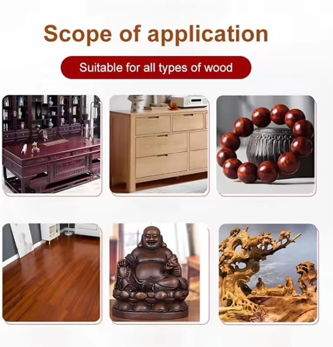 Wood Furniture Maintenance Wax – Polishing & Brightening Agent