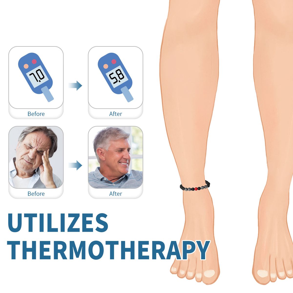 SouthMoon Thermotherapy Sugar Regulating Anklet