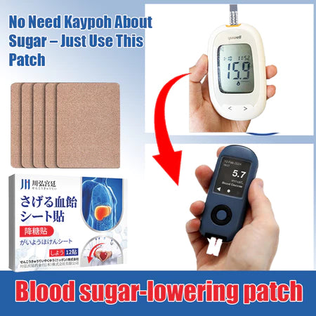 Japan Diabetic Blood Sugar Control Patch 12pcs ( BUY 1 GET 1 FREE )