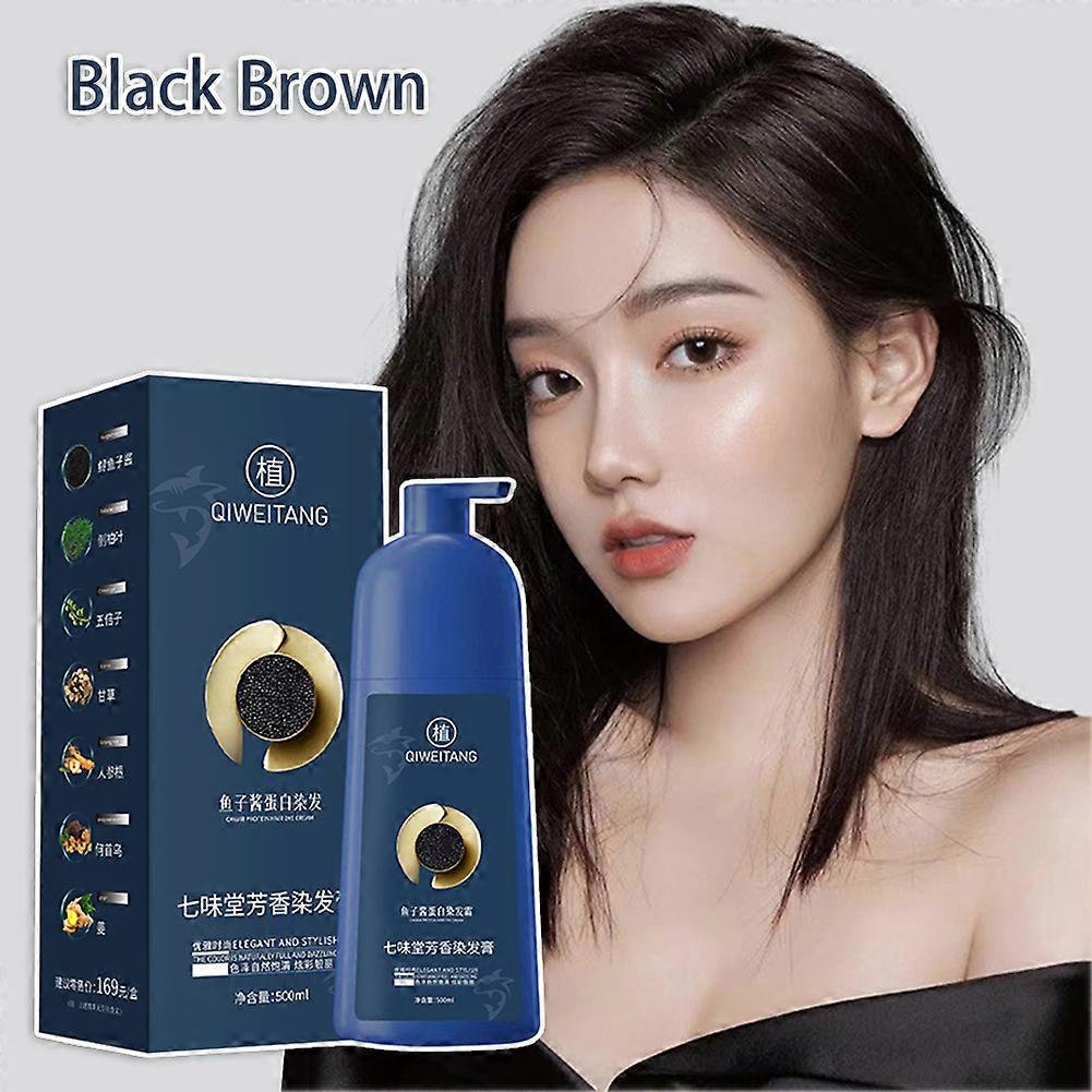 QIWEITANG Hair Color Dye Shampoo
