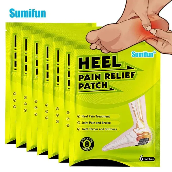 Sumifun™ Heel Relief Patch – Pack of 6  ( Buy 1 Get 1 Free )