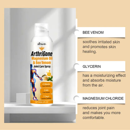Timilk® ArthriGone Magnesium Oil & Bee Venom Joint Care Spray