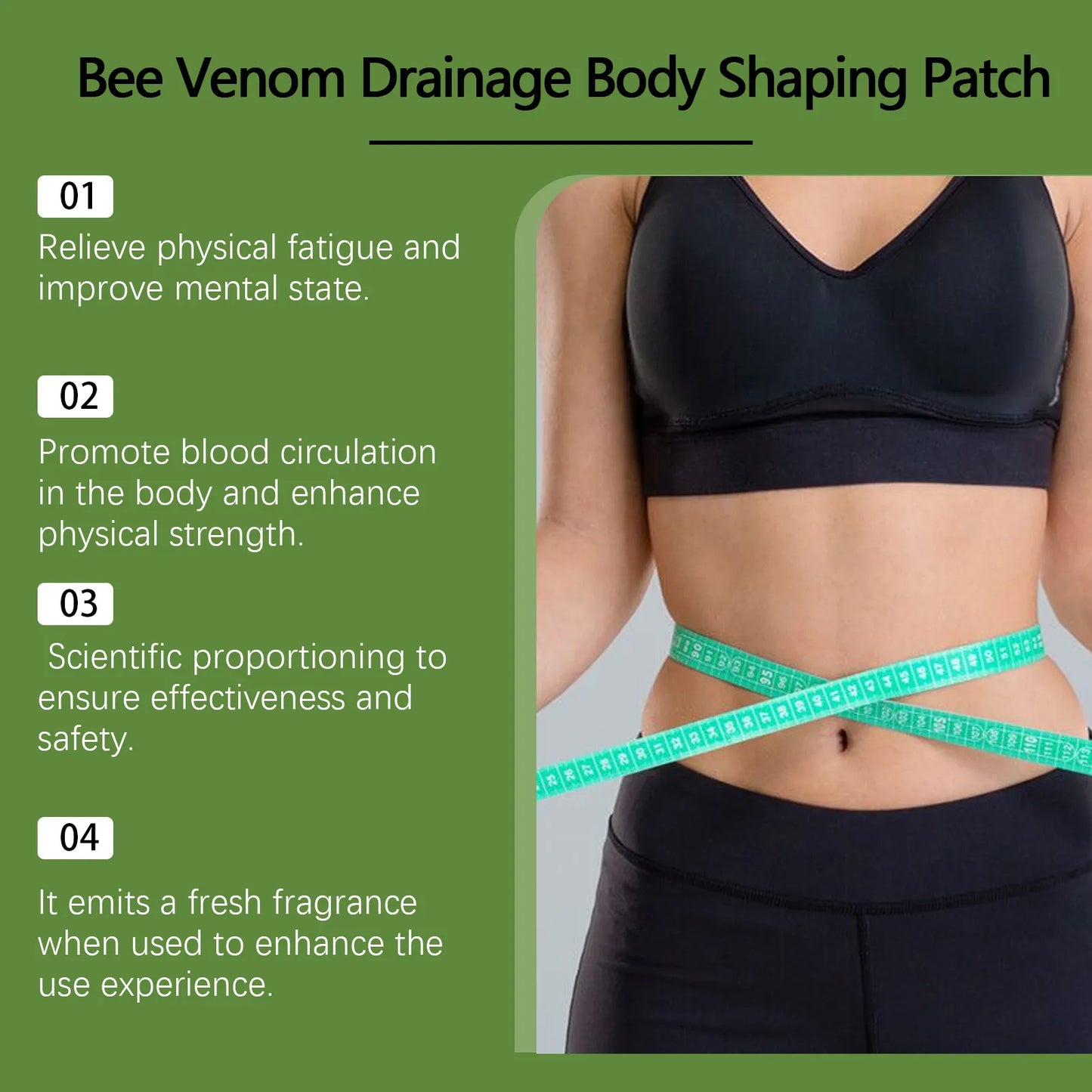 South Moon Bee Venom Drainage Body Shaping Patch ( BUY 1 GET 1 FREE )