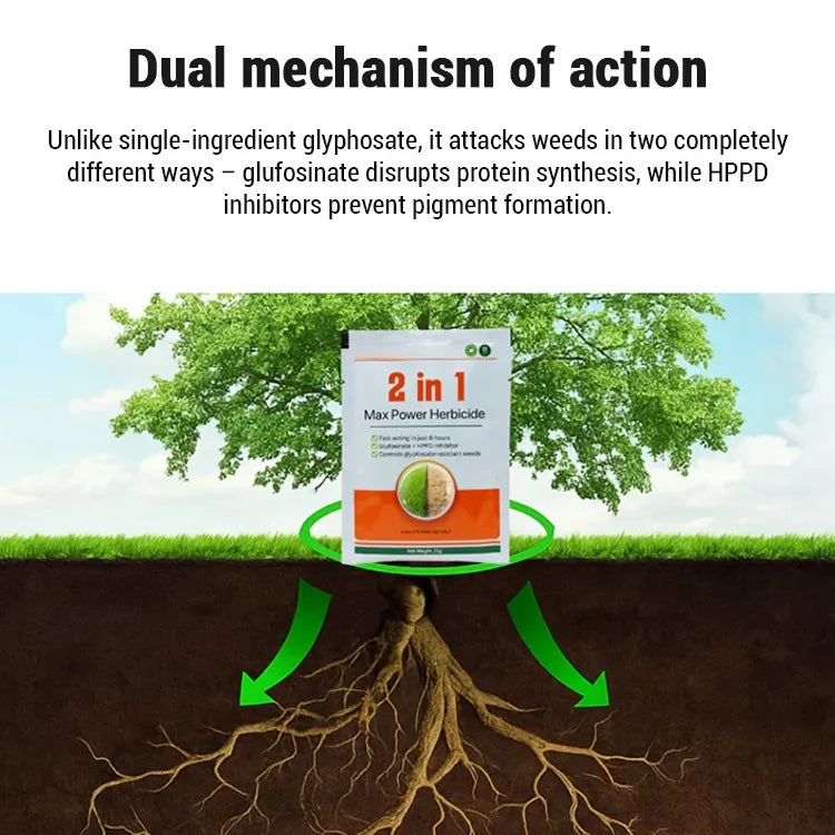 2 In 1 Max Power Herbicide ( BUY 1 GET 1 FREE )