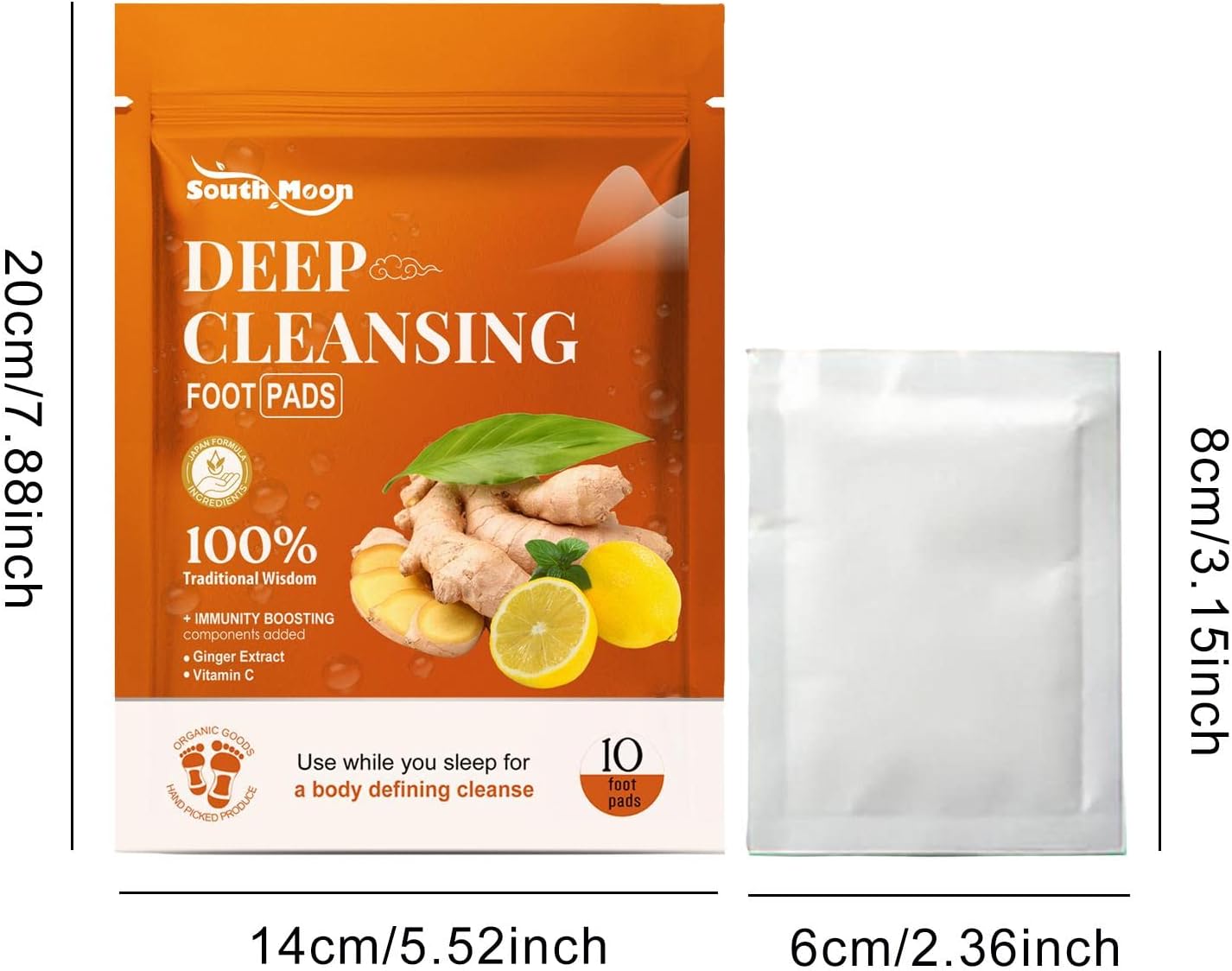 SouthMoon Deep Cleansing Foot Pads ( BUY 1 GET 1 FREE )
