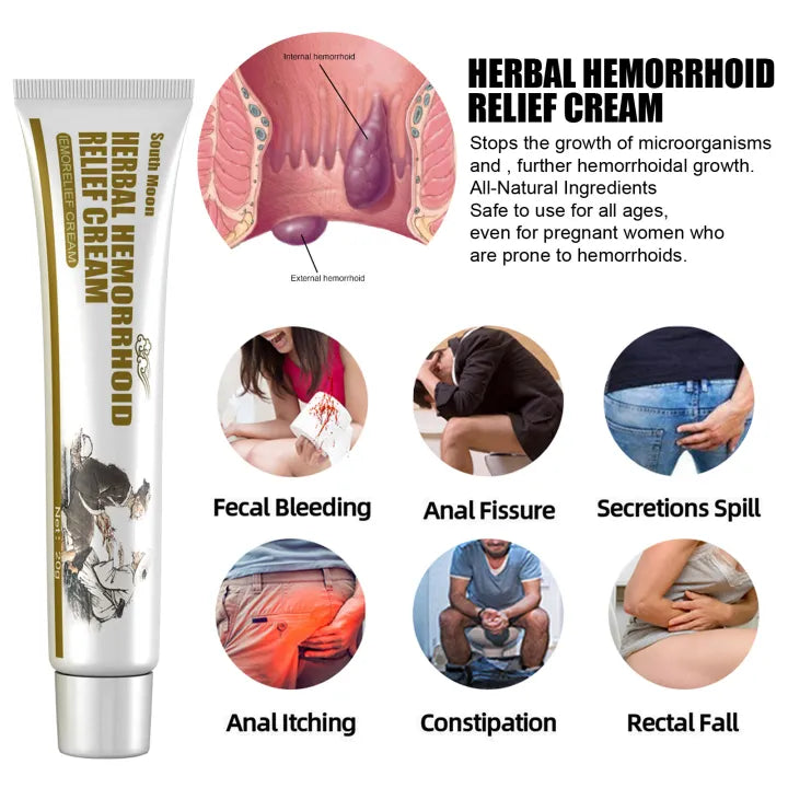 South Moon Hemorrhoids Relief Cream ( BUY 1 GET 1 FREE )