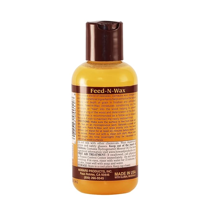 Howard Products Feed-N-Wax Wood Polish & Conditioner ( BUY 1 GET 1 FREE )