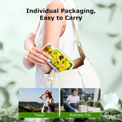 6-in-1 pure herbal essense hair dye shampoo (10 Packs)