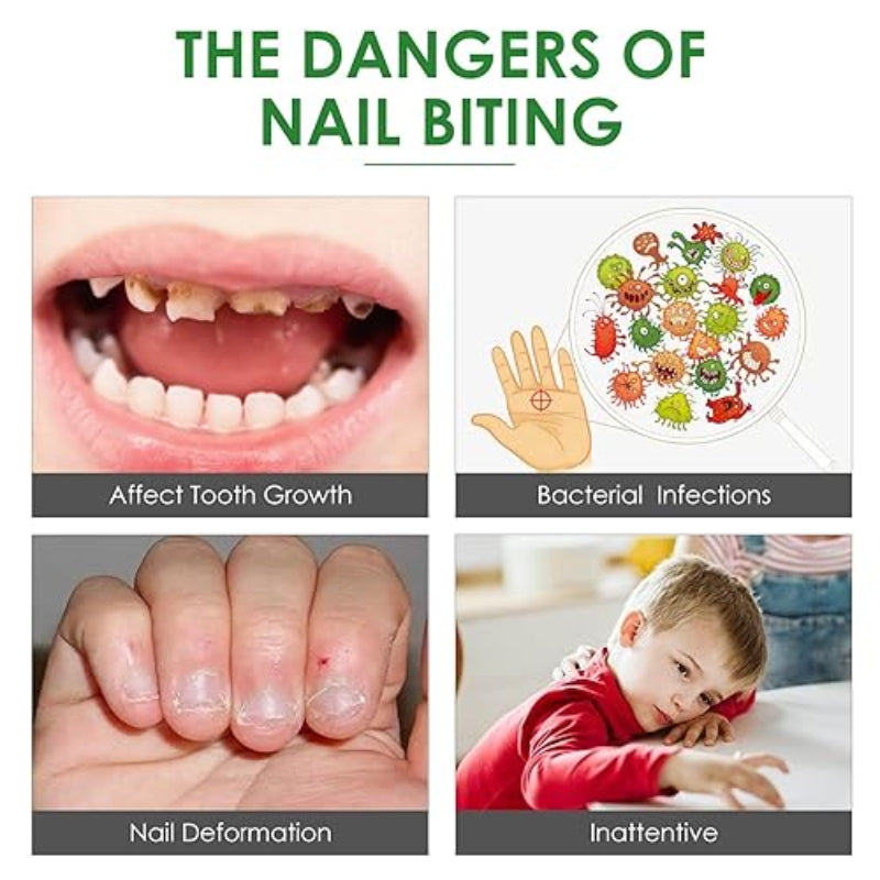 Anti Nail Biting Plant Extracted Bitter Oil ( BUY 1 GET 1 FREE )