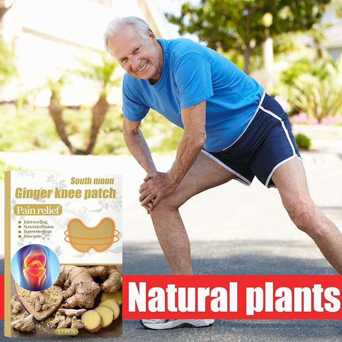 South Moon Ginger Knee Pain Relief Patch ( BUY 1 GET 1 FREE )