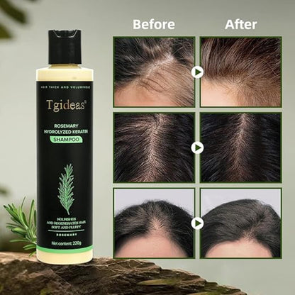 Tgideas Organic Rosemary Hair Growth Shampoo ( BUY 1 GET 1 FREE )