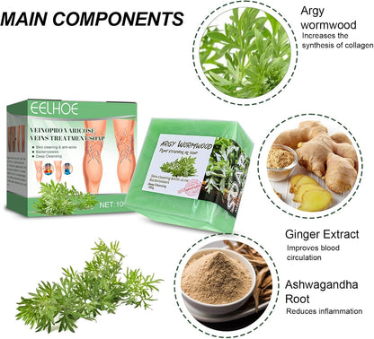 EELHOE™ Ginger Varicose Veins Treatment Soap ( BUY 1 GET 1 FREE )