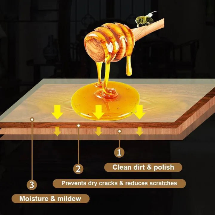 100% Natural Wood Polish Beeswax ( BUY 1 GET 1 FREE )