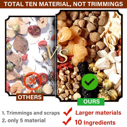 🍵 Premium Chinese Herbal Ginseng Ten Treasure Tea – 26 Bags