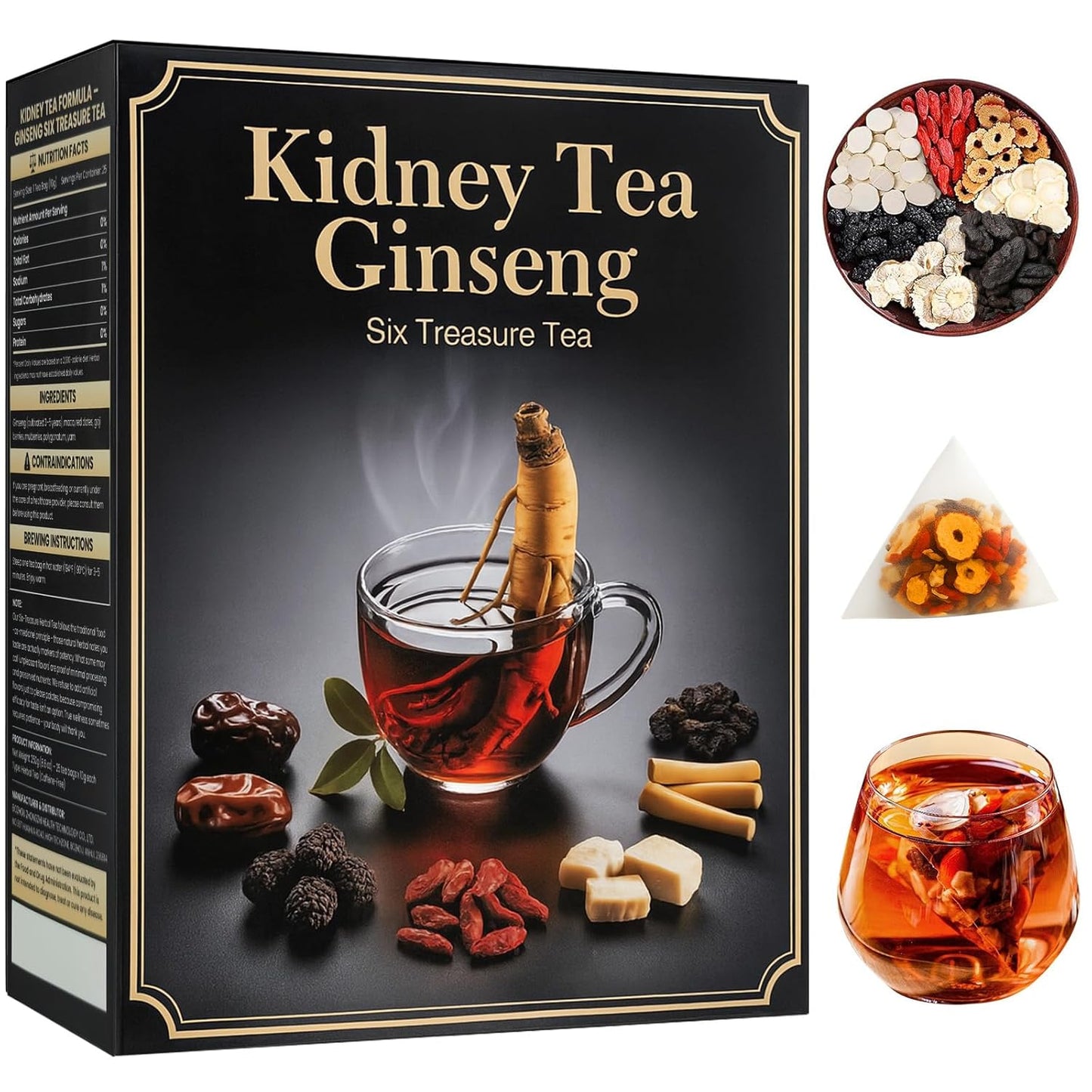 Kidney Tea™ – Ginger Six Treasure Tea