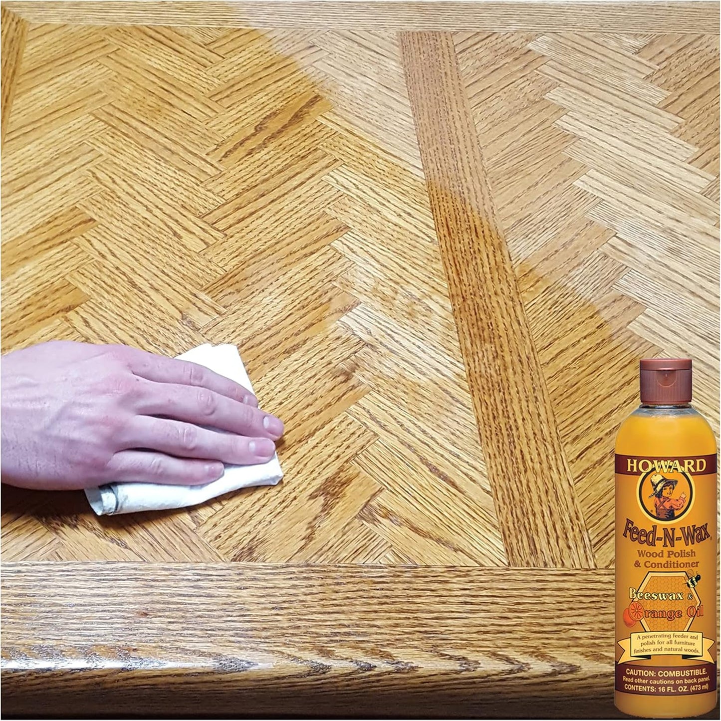 Howard Products Feed-N-Wax Wood Polish & Conditioner ( BUY 1 GET 1 FREE )