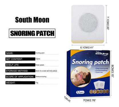 South Moon Anti-Snoring Patch ( BUY 1 GET 1 FREE )