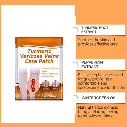 South Moon Turmeric Varicose Veins Care Patch ( BUY 1 GET 1 FREE )