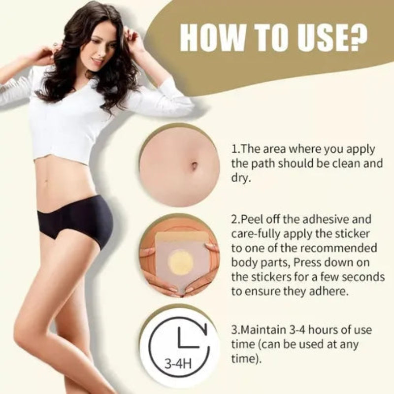 Natural Ingredients Bee Venom Slimming Patch ( BUY 1 GET 1 FREE )