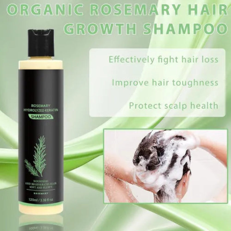 Tgideas Organic Rosemary Hair Growth Shampoo ( BUY 1 GET 1 FREE )