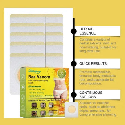 South Moon Bee Venom Body Drainage Shaping Patch