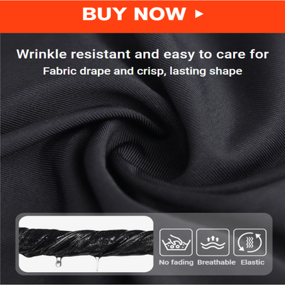 Polyester Blend Solid Slim Fit Mens Formal Trousers