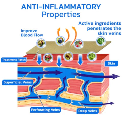 VeinEase™ Varicose Vein Microneedle Patch ( BUY 1 GET 1 FREE )