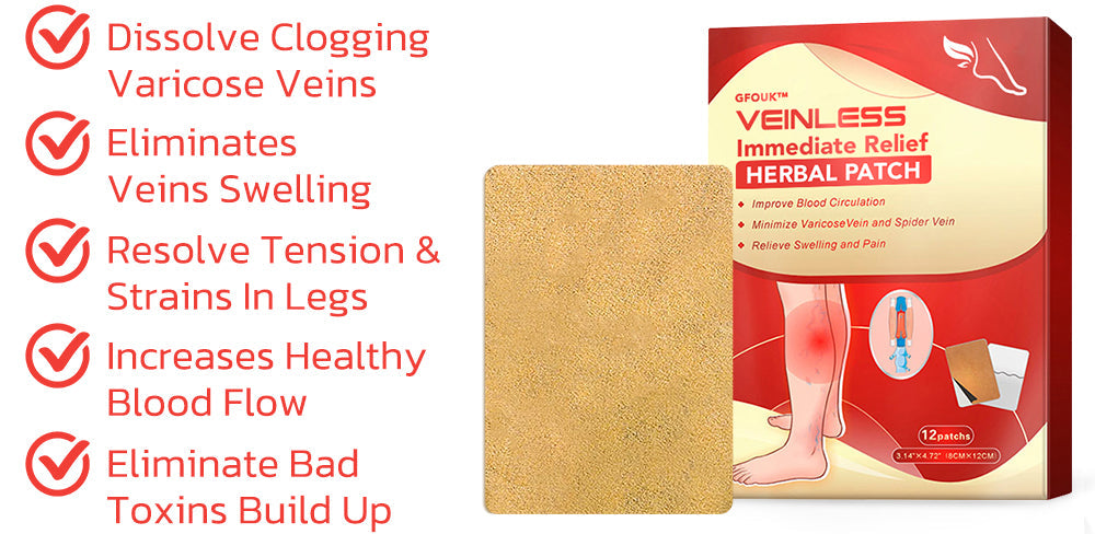 Veinless™ Immediate Relief Patch ( BUY 1 GET 1 FREE )