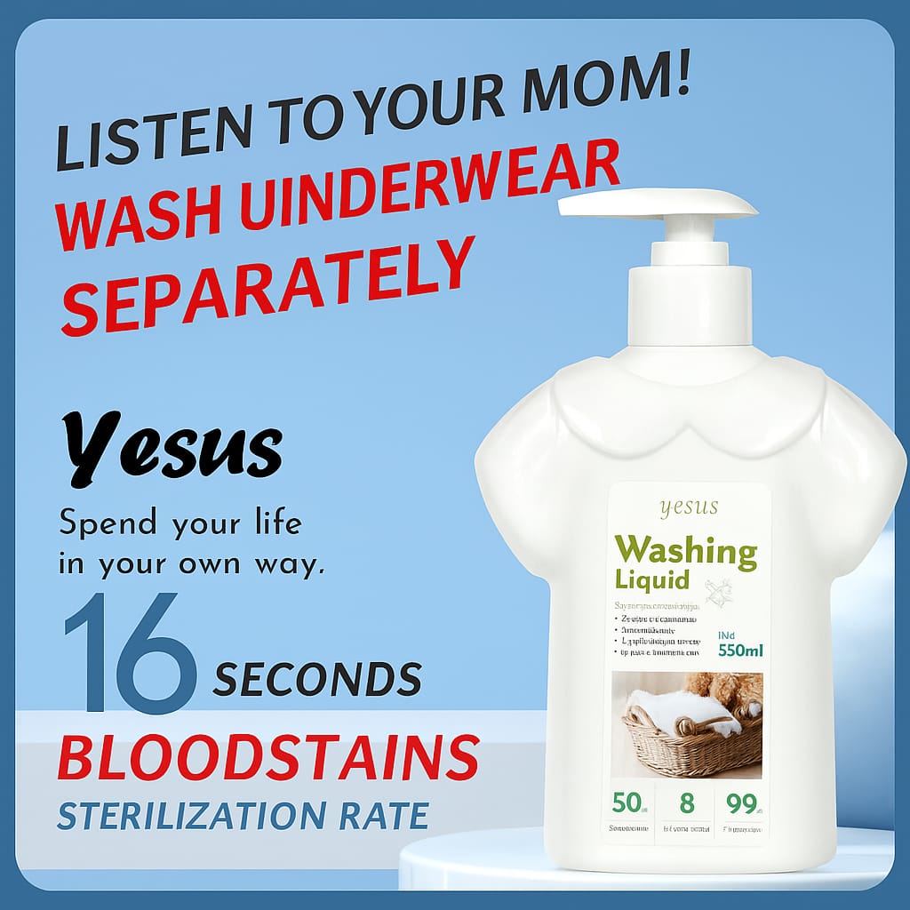 Anti Bacterial Lingerie Detergent ( BUY 1 GET 1 FREE )