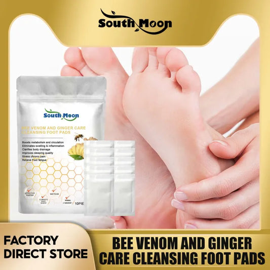 Bee Venom And Ginger Care Cleansing Foot Pads