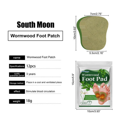 South Moon Wormwood Detox Foot Pads ( BUY 1 GET 1 FREE )
