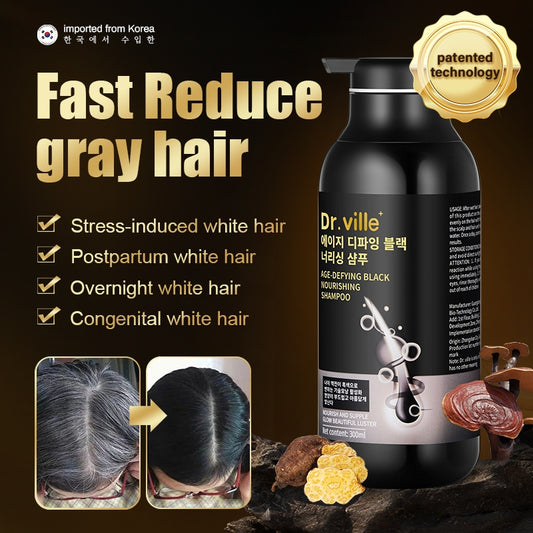 Dr.ville Anti-Aging Black Nourishing Hair Shampoo ( BUY 1 GET 1 FREE )