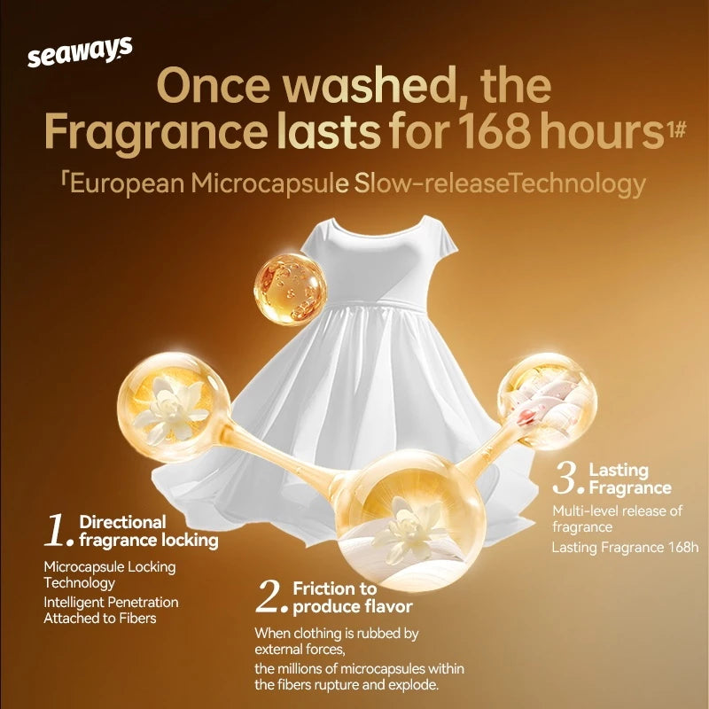 Seaways Fragrance Laundry Detergent ( BUY 1 GET 1 FREE )