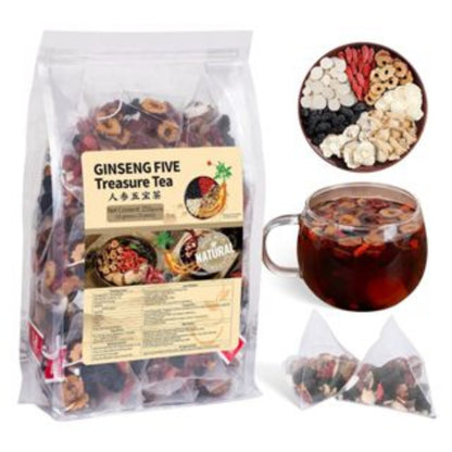 Ginseng Five Treasure Tea ( BUY 1 GET 1 FREE )