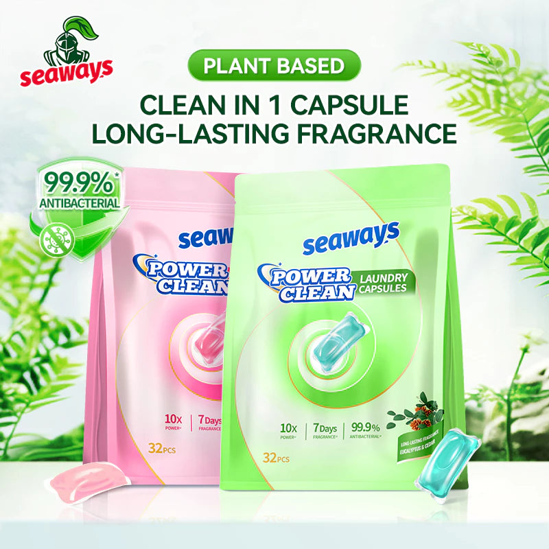Seaways 10x Cleaning Power Antibacterial Laundry Beads