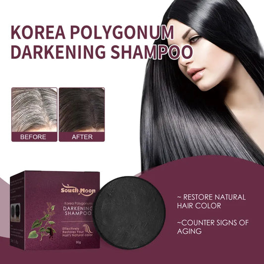 Korea Polygonum Hair Darkening Shampoo Soap ( BUY 1 GET 1 FREE )