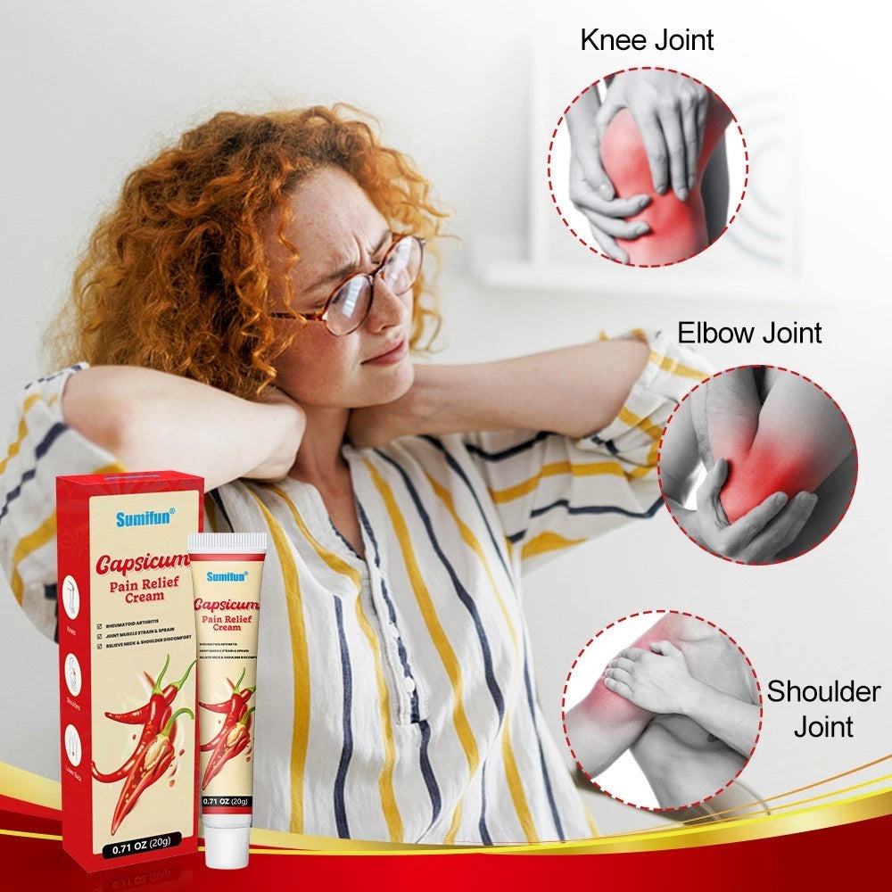 🌶️💪 Sumifun™ Capsicum Pain Relief Cream ( BUY 1 GET 1 FREE )