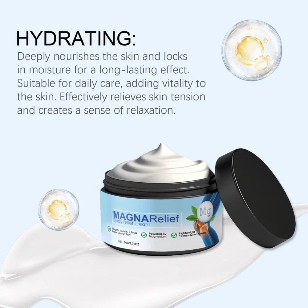 💪✨ EnduraHeal™ Magnesium Pain Relief Cream 🌿🩹 ( BUY 1 GET 1 FREE )