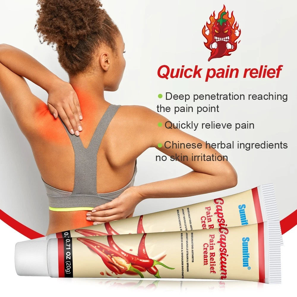 🌶️💪 Sumifun™ Capsicum Pain Relief Cream ( BUY 1 GET 1 FREE )