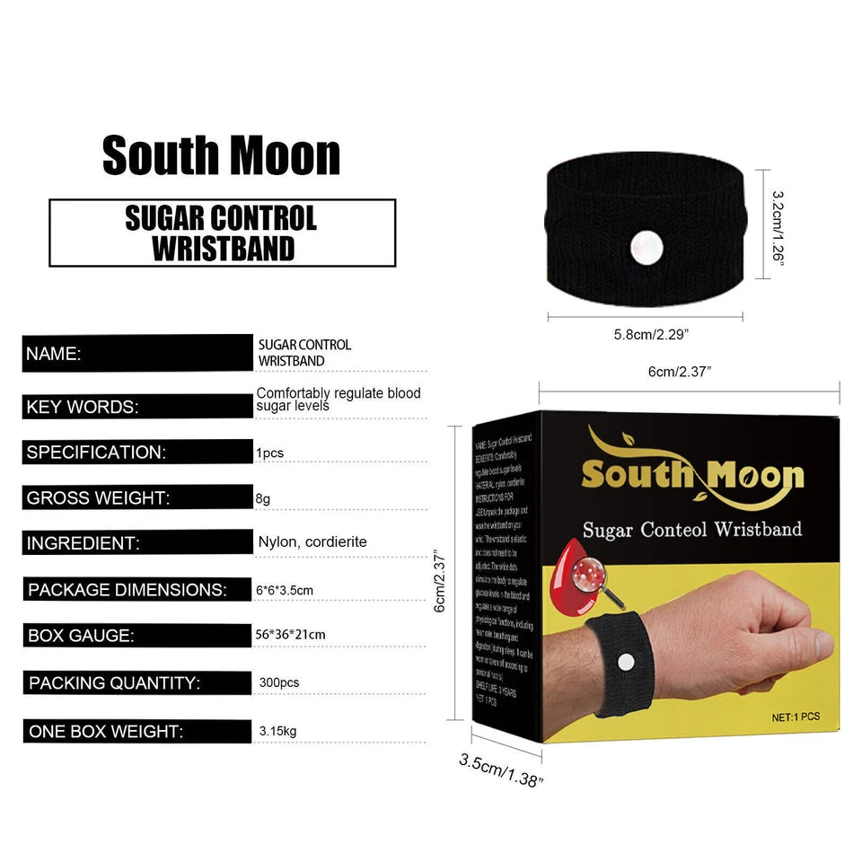 SouthMoon Sugar Control Wristband ( BUY 1 GET 1 FREE )
