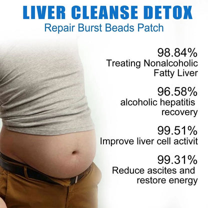 Liver Cleanse Detox Repair Burst Beads Patch ( BUY 1 GET 1 FREE )