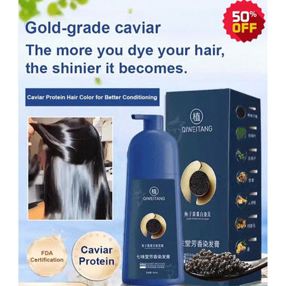 QIWEITANG Hair Color Dye Shampoo