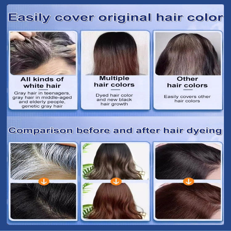 QIWEITANG Hair Color Dye Shampoo