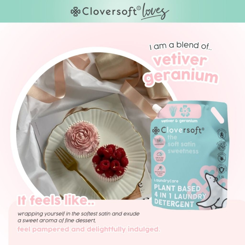 Cloversoft Plant-based 4-in-1 Laundry Detergent (BUY 1 GET 1 FREE )