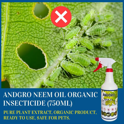 Andgro Neem Oil Pure Plant Extract ( BUY 1 GET 1 FREE )