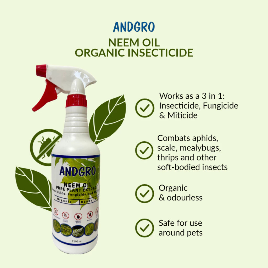 Andgro Neem Oil Pure Plant Extract ( BUY 1 GET 1 FREE )