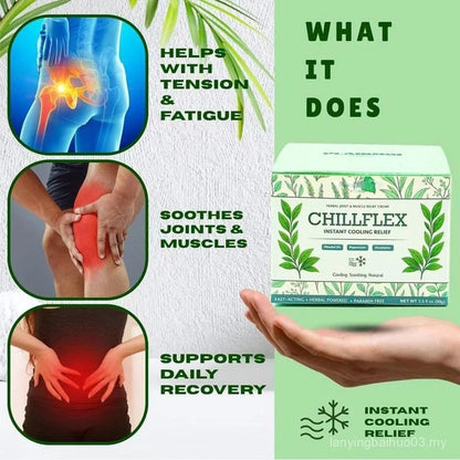 ChillFlex™ Instant Cooling Relief Cream ✨💆‍♂️